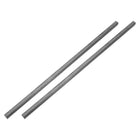 2Pcs Square Steel Bar Stock, 21/64"x21/64"x12"(8mmx8mmx305mm) A36 Square Steel Rod Bars Precision Key Stock for Keyways Structural Support Industrial Machinery DIY Craft