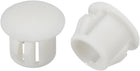 Hold Plugs,50pcs 9.5mm x 10.3mm Beige Nylon Round Snap Locking Panel Hole Cover