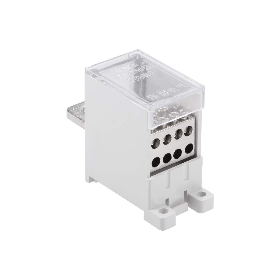 1 in 8 Out DIN Rail Terminal Blocks 690V 250A Max Input Distribution Block for Circuit Breaker