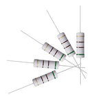 10Pcs 510 Ohm Resistor, 5W 5% Tolerance Metal Oxide Film Resistors, Shaft Lead, Flame Proof for DIY Electronic Projects and Experiments