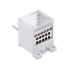 1 in 16 Out DIN Rail Terminal Blocks 690V 400A Max Input Distribution Block for Circuit Breaker