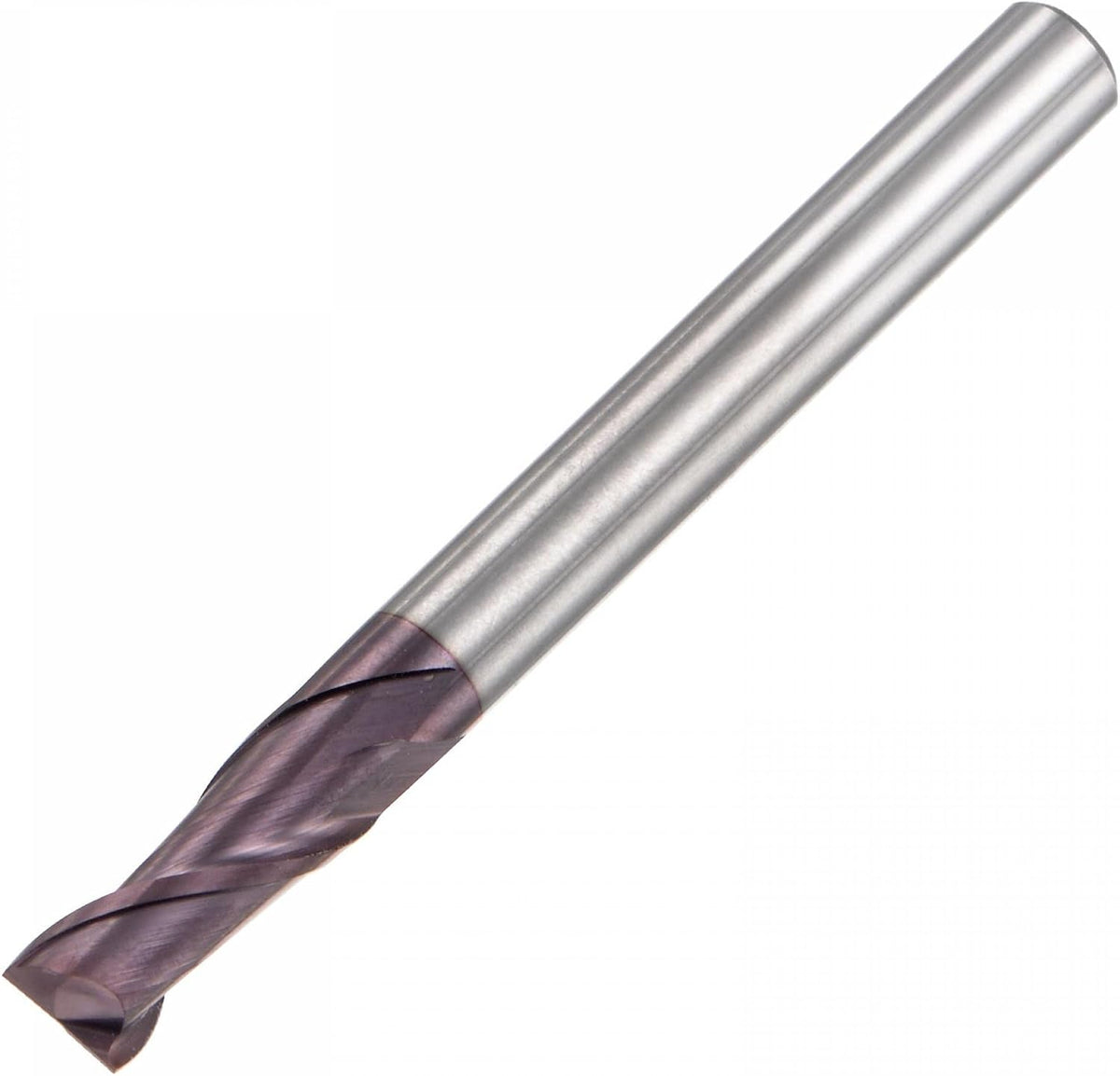 Square Nose End Mill, 5mm Tip Dia Solid Carbide AlTiN Coated CNC Router Bits 2 Flute Spiral Milling Cutter HRC55 with 5mm Shank 50mm (2-inch) Length
