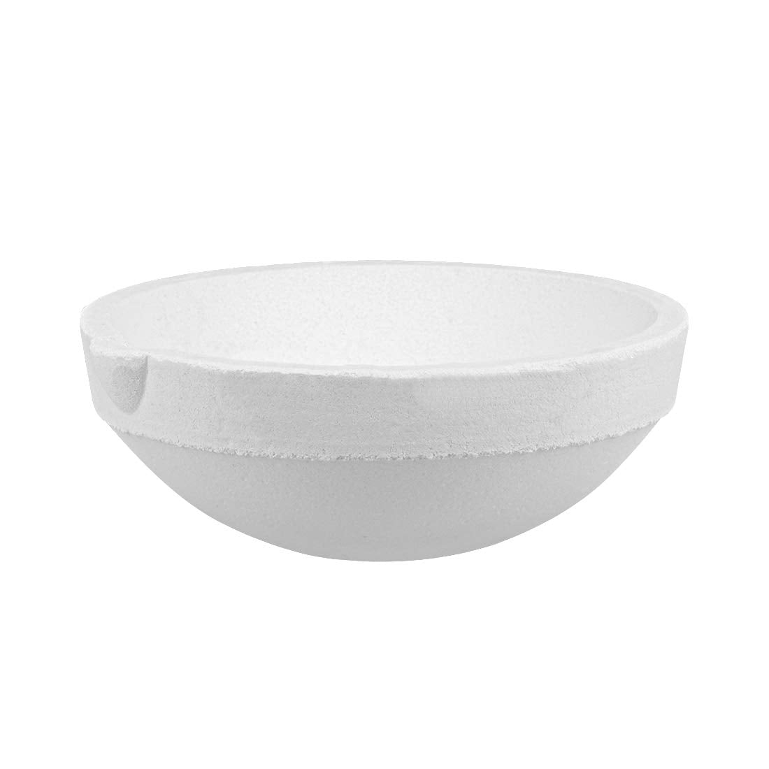 Quartz Silica Crucible 175ml Bowl Dish Cup for Melting Casting Refining Gold Silver Copper