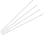 30Pcs Beading Needles Fine Thin Long Straight Sewing Embroidery Threads Stainless Steel 2.01 Inch