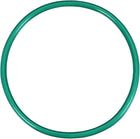 Fluorine Rubber O-Rings, 40mm OD 36mm ID 2mm Width FKM Seal Gasket for Machinery Plumbing, Green, Pack of 1
