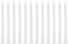 20 Pcs Epoxy Tubes Static Mixer, 6.02-inch Plastic Resin Mixing Nozzle Pointed Tip for AB Glue Adhesive Gun Applicator 50mL Cartridges, White