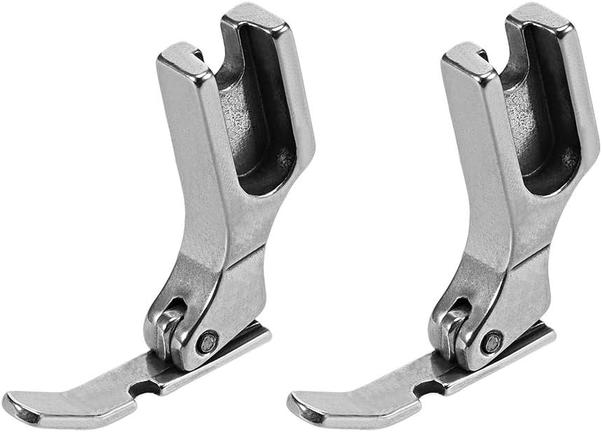 LinkMejor Industrial Sewing Machine Cording Zipper Foot P36N Compatible with Juki,Brother,Riccar,Singer 2pcs