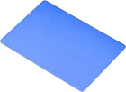 Blank Metal Business Card 100x60x0.6mm Anodized Aluminum Plate for DIY Laser Printing Blue