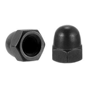 M8x1.25 หลักหมุนต้นไม้, 100 ชิ้น โลหะกำลังกากคาร์บอน หลักหมุนทรงลูกบาศก์ หลักหมุนต้นไม้หลักเฮด 
