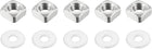 M6x12mmx0.9mm Round Flat Washer 200pcs and M6 Square Nuts 20pcs 304 Stainless Steel