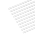 ABS Styrene Plastic Round Bar Rod,3/32 inch Dia 20 inch Length,White for Architectural Model Making DIY 10pcs