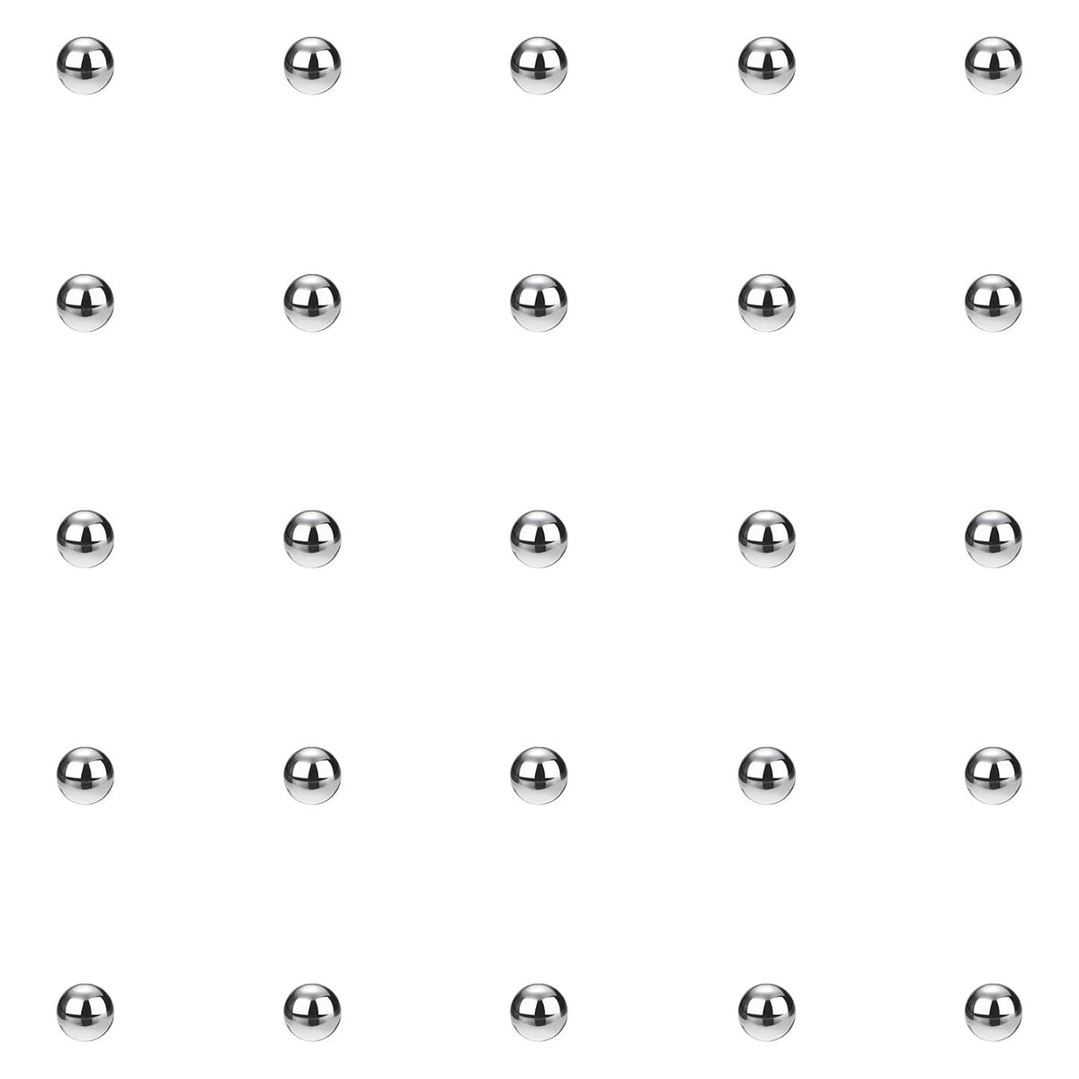 1000Pcs Precision Balls 1.5mm Diameter 304 Stainless Steel Solid G100 Bearing Balls for Ball Bearing, Machinery, Automotive, and DIY