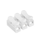 CH3 Spring Wire Connectors Quick Cable Connector Press Type Terminal Barrier Block 30pcs