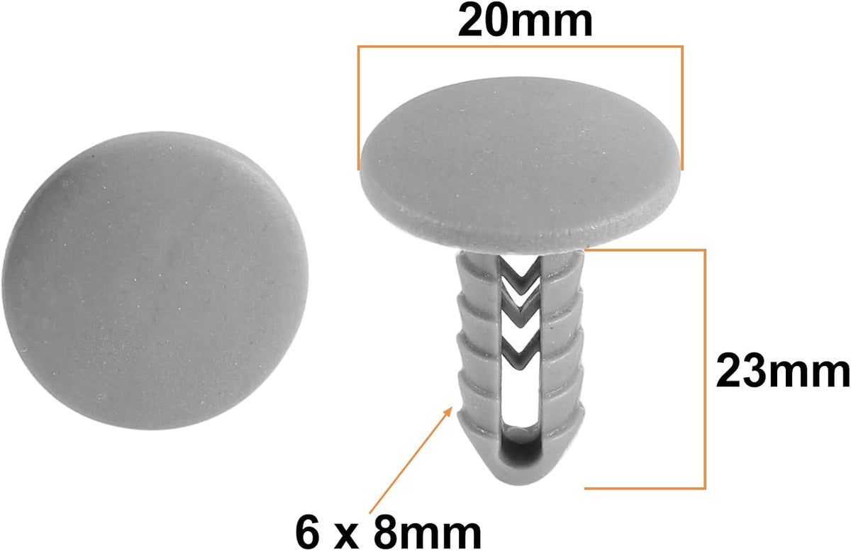 15 Pcs Clip di Rettenzione Pannello Interno di Trim per Auto