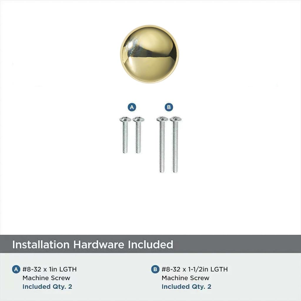 LinkMejor 10 Adet 1-1/4 inç(32mm) Parlatılmış Bronz Kasa Kulpı Dresser Kulpı Daire Tavla Çekmece Kulpı Mutfak Kasa Aksesuarı Zincir Kulpı Dresser Çekmeceleri İçin
