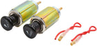 LinkMejor 2pcs Universal 12V Car Cigarette Lighter Replacement Adapter Ignition with Wire