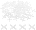 2500Pcs Tile Spacers, 2.25mm 3/32" Cross Shape Wall Floor Tile Spacer Tiling Tools for Ceramic Tile Installation, White