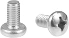 M6x12mm Machine Screws Phillips Cross Pan Head Screw 304 Stainless Steel Fasteners Bolts 15Pcs