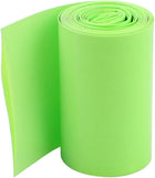 6.5Ft 2Meters Long 50mm Width Light Green PVC Heat Shrinking Tubing Heat shrink Wrap Sleeve Cover for 2 x 18650 Battery