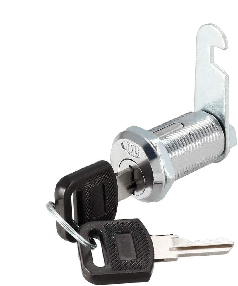 Zamek Cam 1-1/8" Długość z Kluczem Typu No.0 Cam Nut-on Różny 2Szt
