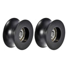 0840UU Deep U Groove Ball Bearing 8x40x19.8mm Double Metal Shielded Chrome Steel and Nylon Bearing 2pcs