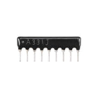 330 Ohm Resistor Network Array, 1/8W SIP-9 2.54mm Pitch, 5% Tolerance Bussed Type 20pcs