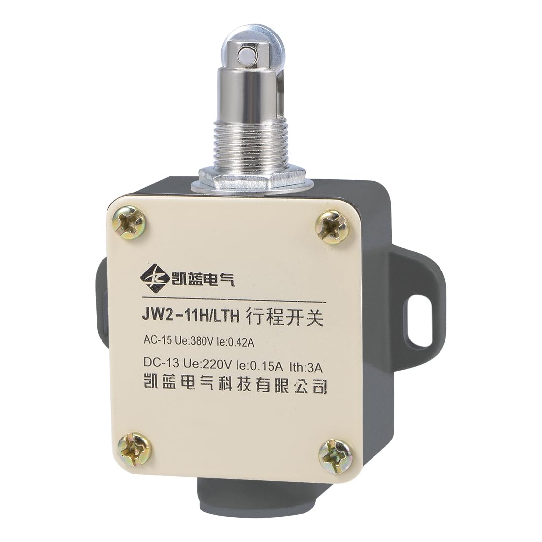 JW2-11H/LTH Roller Plunger Momentary Limit Switch 1NC+1NO for CNC Mill 3D Printer Door Switch
