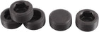 M25x1.5mm Pitch Hex Socket Set Cap Point Grub Screws Black 5pcs