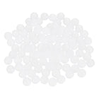 100Pcs Raised Panel Cabinet Door Spacers, 3/8"(9mm) Silicone Ball Stabilizers Bumpers for Cabinet Door Alignment Stress Distribution, White