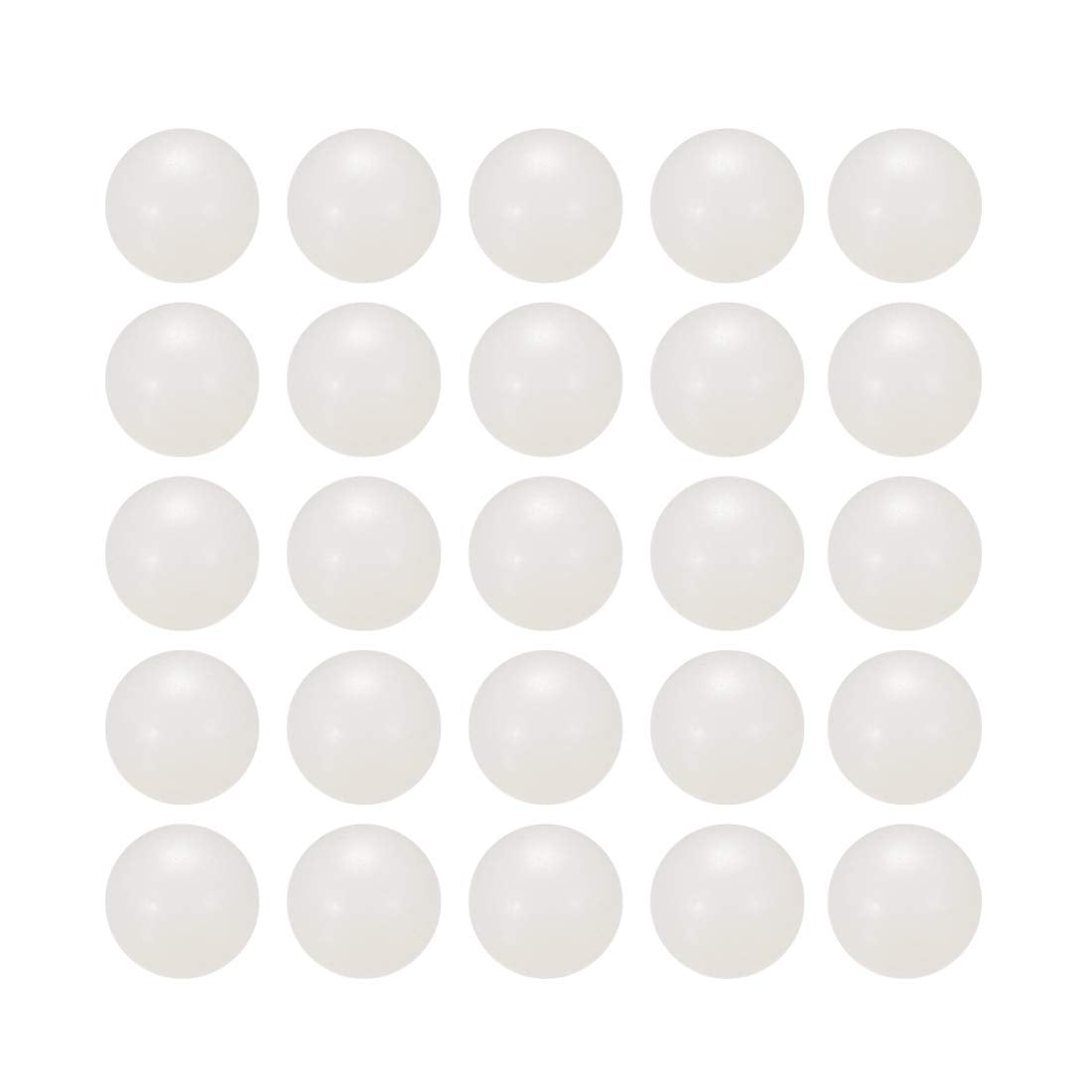 7/16-inch PA Nylon Solid Plastic Balls, Precision Bearing Ball 25pcs