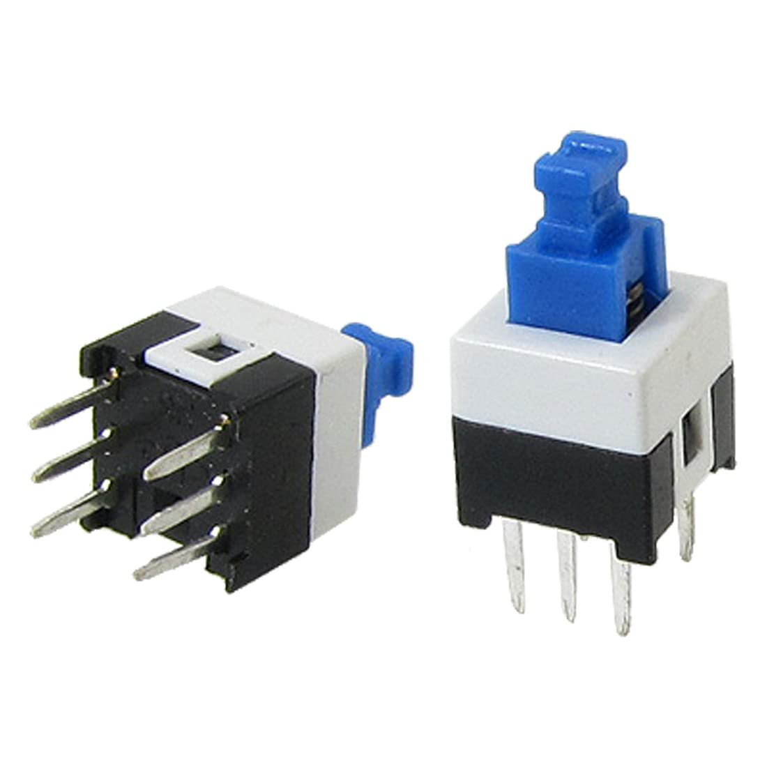 a12010900ux0261 Momentary Tactile Tact Torch Push Button Switch Non Lock 6 Pin Dip, 7 mm x 7 mm