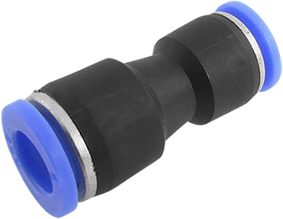 8mm to 6mm Connection Straight Push in Fitting Adapter