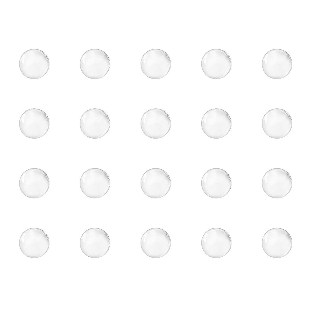 3.5mm Solid Round Clear Glass Ball Boiling Stones Soda Lime Glass Beads 500pcs