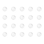 3.5mm Solid Round Clear Glass Ball Boiling Stones Soda Lime Glass Beads 500pcs