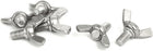 M6x10mm 304 Stainless Steel Wing Butterfly Screw Bolts Fasteners 6pcs