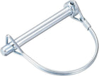 Shaft Locking Pin - 8mm x 72mm Coupler Pin for Farm Trailers Wagons Lawn Garden in Arch Round