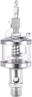 Needle Valve Type Oil Cup M14x1.5 Thread 25ml Sight Gravity Drip Feed Oiler