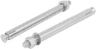 M10 x 150mm 304 Stainless Steel Sleeve Anchor Hex Nut Expansion Bolt 2PCS