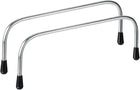 Metal Internal Wire Frames - 5.91" 2Pcs Tubular Bag Frame Rectangle Bag Handles for Lunch Bag Purse Bag Backpack DIY Making