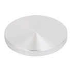 100mm Diameter 10mm Thickness M10 Thread Aluminum Disc Hardware for Glass Table