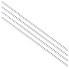 Acrylic Round Rod,Clear,3mm Diameter 10inch(247mm) Solid Plastic PMMA Bar Stick 4pcs