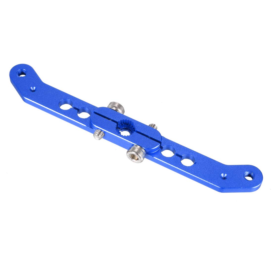 Aluminum Servo Arms Double Arm 24T M3 Thread Blue, for 3 Inch