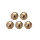 8mm Precision Solid Brass Bearing Balls 10pcs