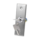 Key Switch Lock On/Off Exit Door Lock Emergency Door Release SPST for Access Control with 2 Keys
