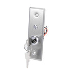 On/Off Key Switch Exit Switches Emergency Door SPST with DC 12V Red Green LED Indicator