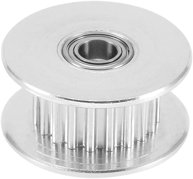 Aluminum 16T 3mm Bore 2mm Pitch Timing Belt Pulley with Ball Bearing
