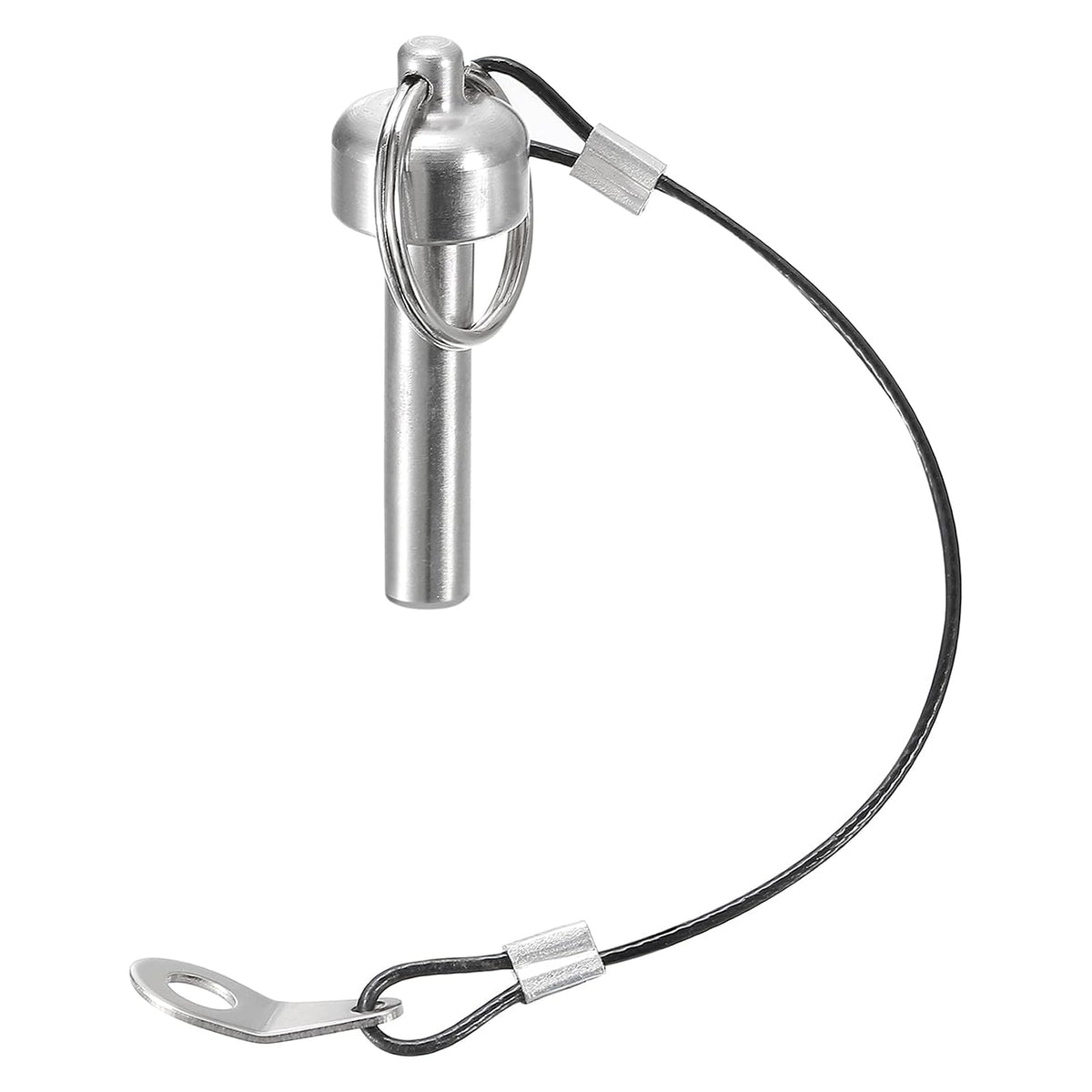 Magnetic Locking Pins, 304 Stainless Steel Magnet Type Quick Release Pin with Push Ring and 24.5cm Rope (8mm-31mm)