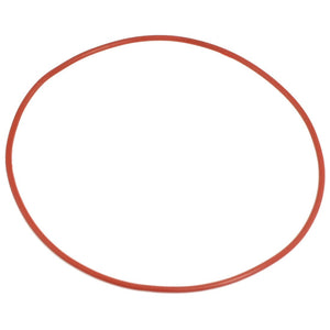 139mm x 145mm x 3mm Brick Red Industrial Silicone O Ring Seal Washer