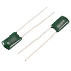a14070900ux0114 AC 100V 3.3nF 3300pF Through TOLE Polyester Film Capacitors 90 Piece, 0.2 inches Width, 1.42 inches Length
