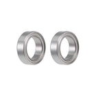 SMR128ZZ Deep Groove Ball Bearings 8mm Bore 12mm OD 3.5mm Width Double Shielded Stainless Steel 2pcs